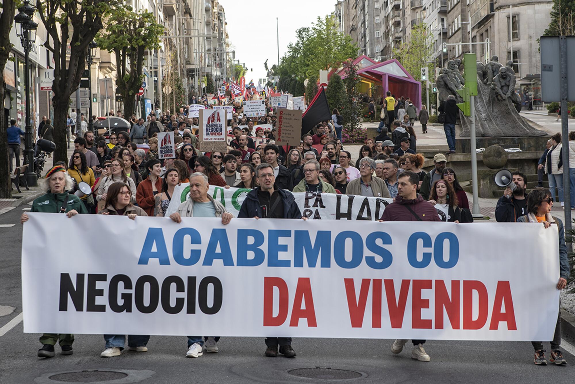Manifestación vivenda Galicia Vigo 5A - 3